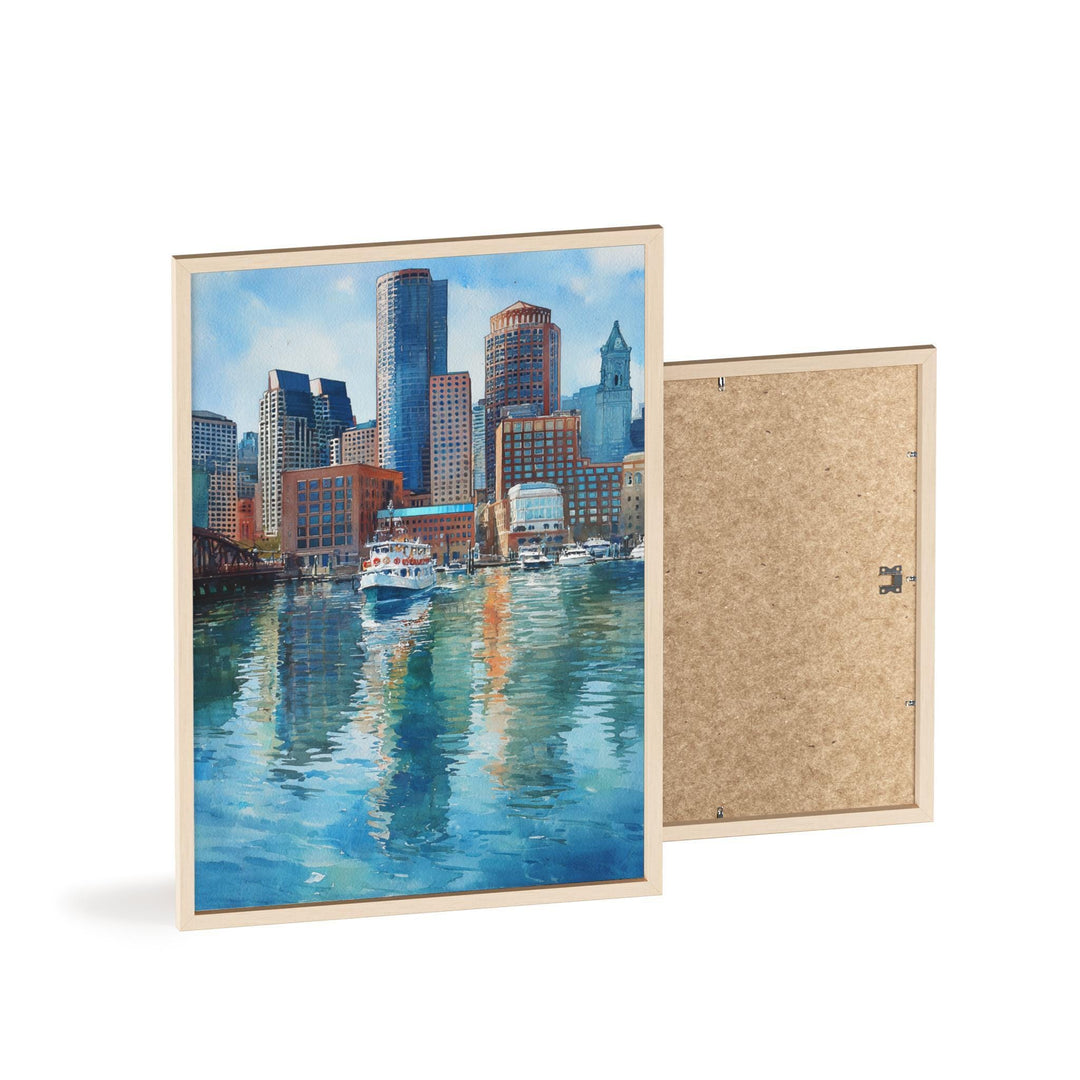 Boston, USA – Watercolor Art Print