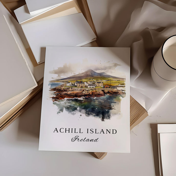 Achill Island Wall Art - Ireland Print