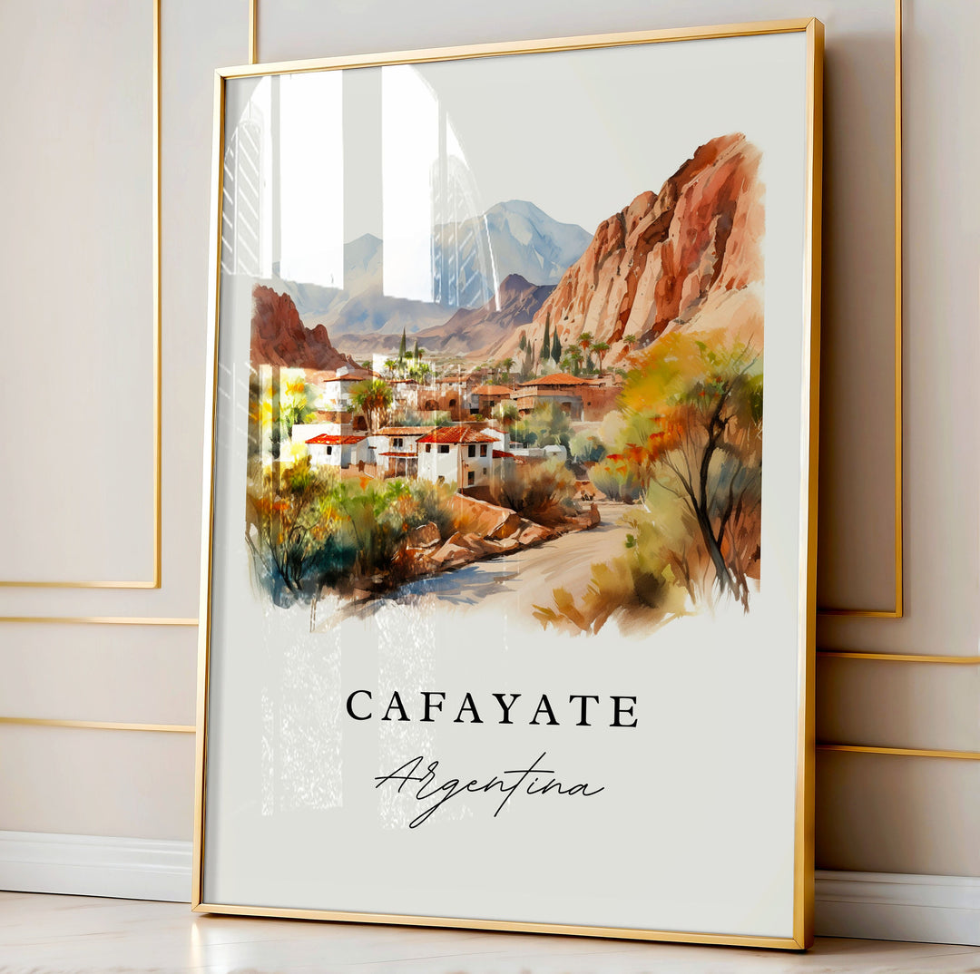 Cafayete Wall Art - Argentina Print