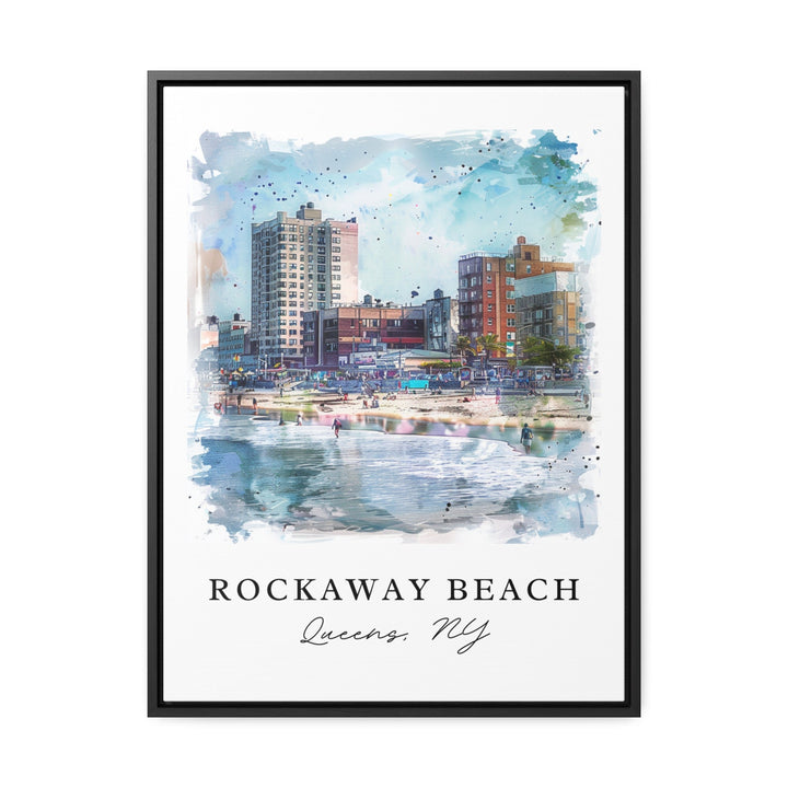 Rockaway Beach NY Wall Art, Rockaway Beach Print, Queens NY Wall Art, Queens NY Gift, Travel Print, Travel Gift, Housewarming Gift