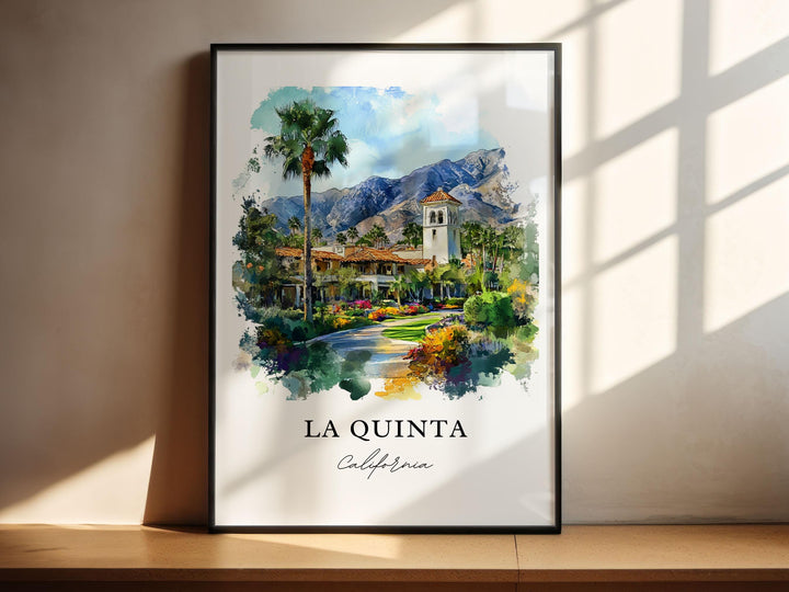 La Quinta CA Wall Art - California Print
