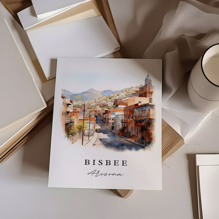 Bisbee Wall Art - Arizona Print