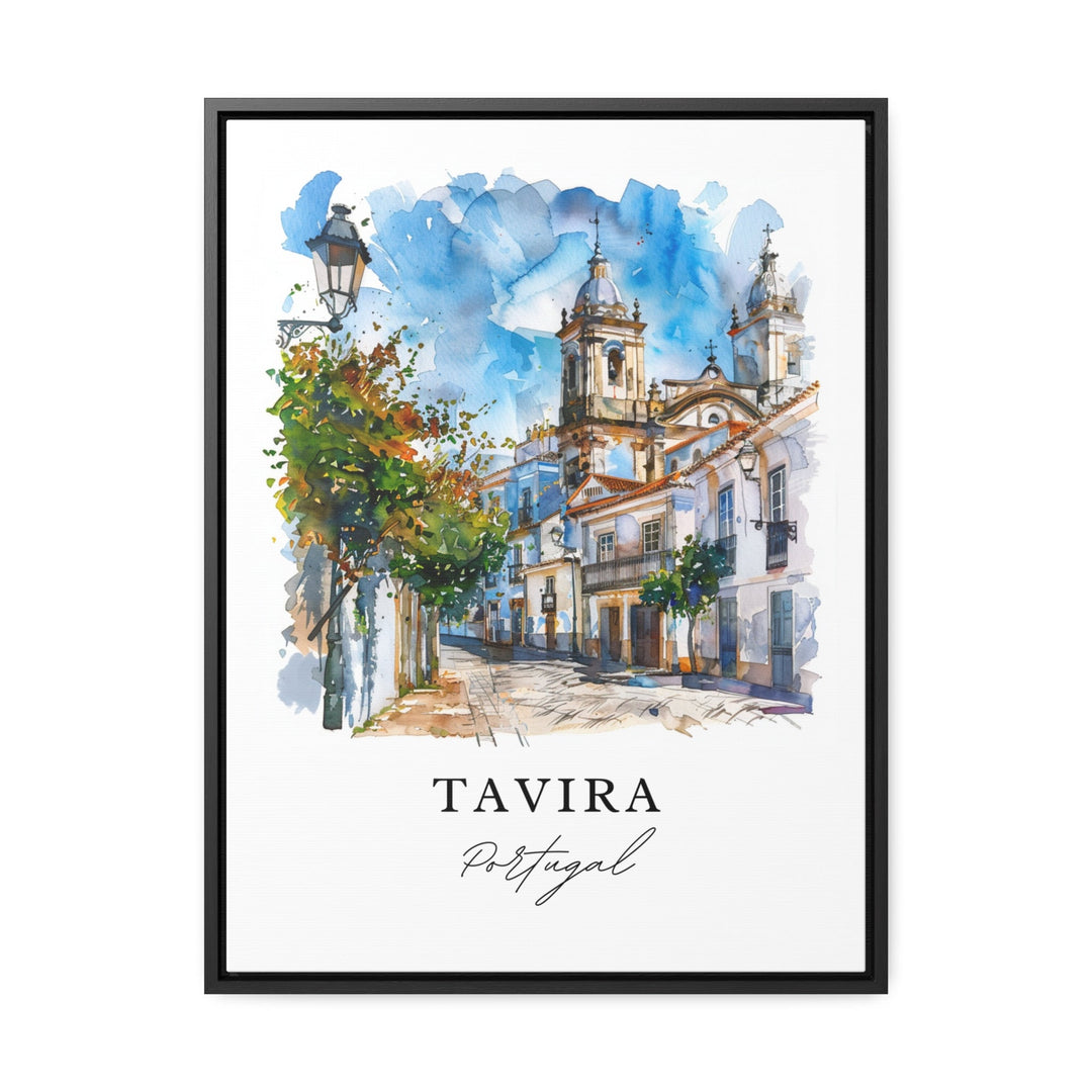 Tavira Portugal Wall Art, Portugal Print, Tavira Wall Art, Portugal Gift, Travel Print, Travel Poster, Travel Gift, Housewarming Gift