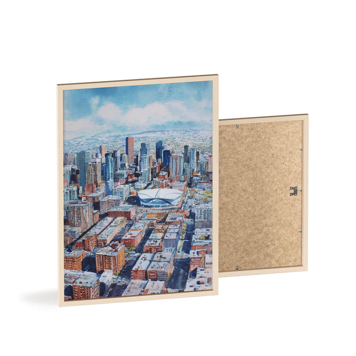 Denver, USA – Watercolor Art Print
