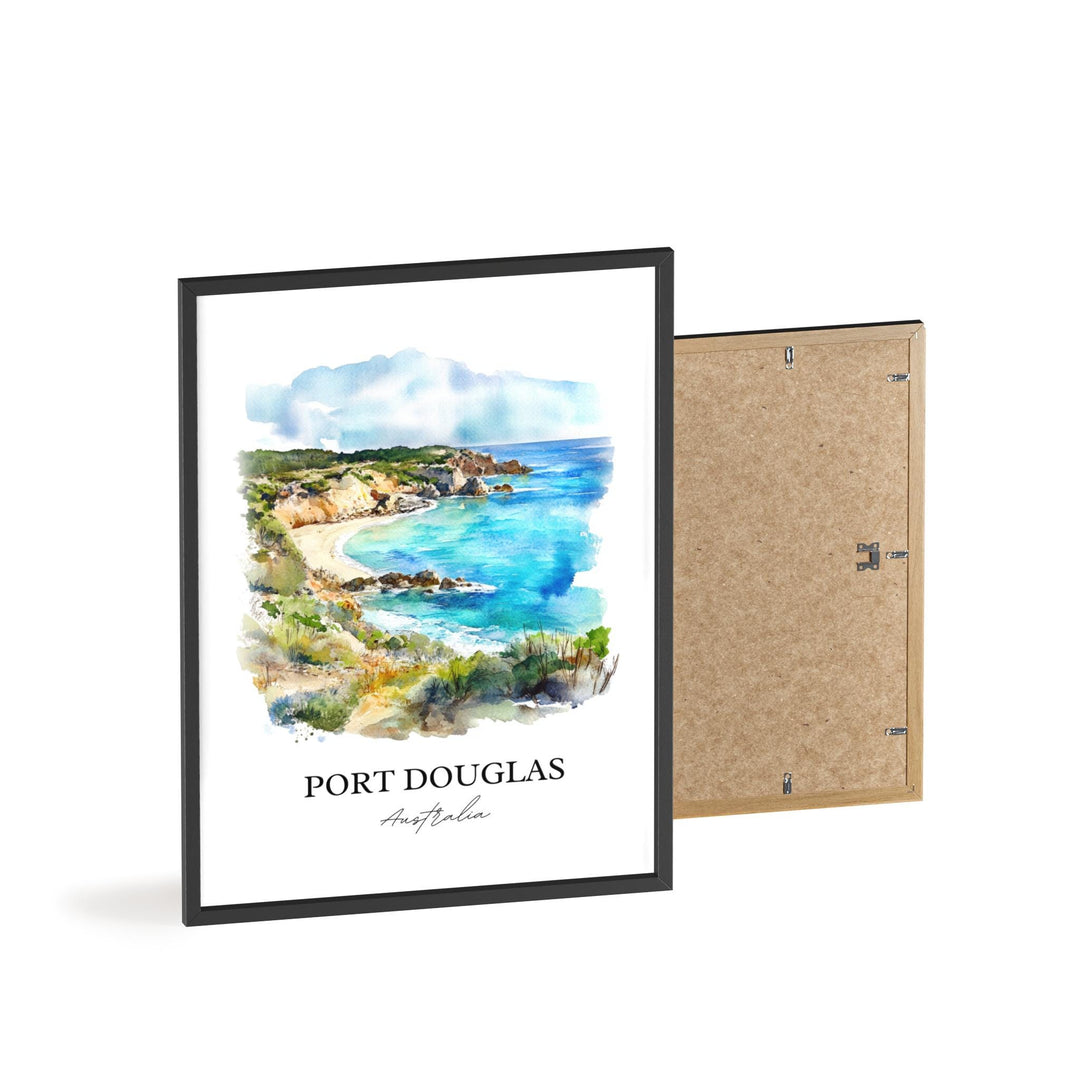 Port Douglas, Australia – Watercolor Art Print