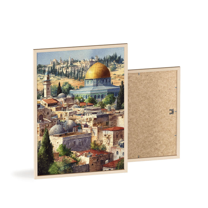 Jerusalem, Israel – Watercolor Art Print