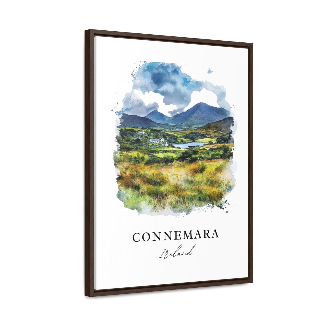 Connemara Ireland Wall Art, Connemara Print, Connemara Watercolor Art, Western Ireland Gift,