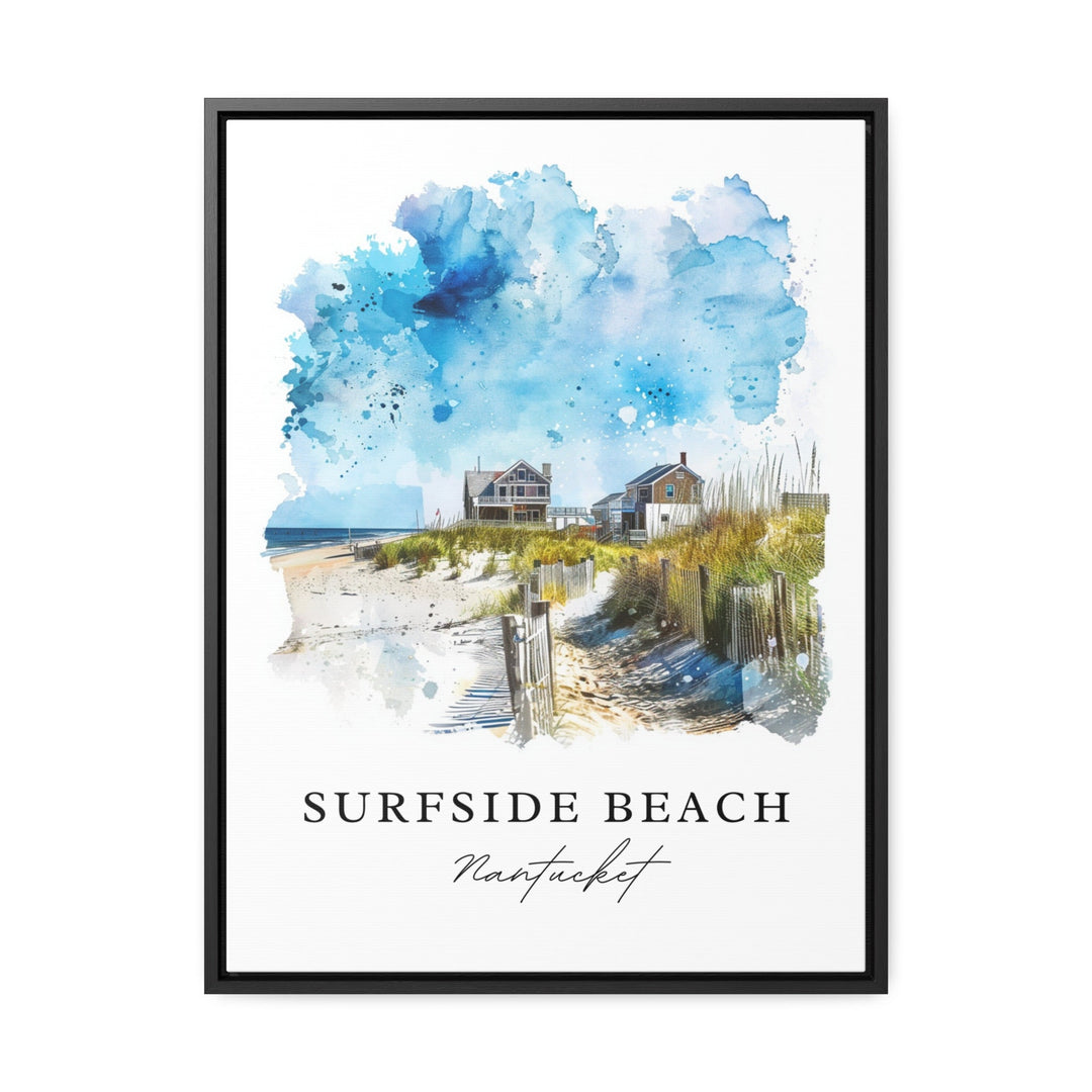 Sufside Beach Art, Nantucket Print, Sufside Beach MA Wall Art, Nantucket Gift, Travel Print, Travel Poster, Travel Gift, Housewarming Gift