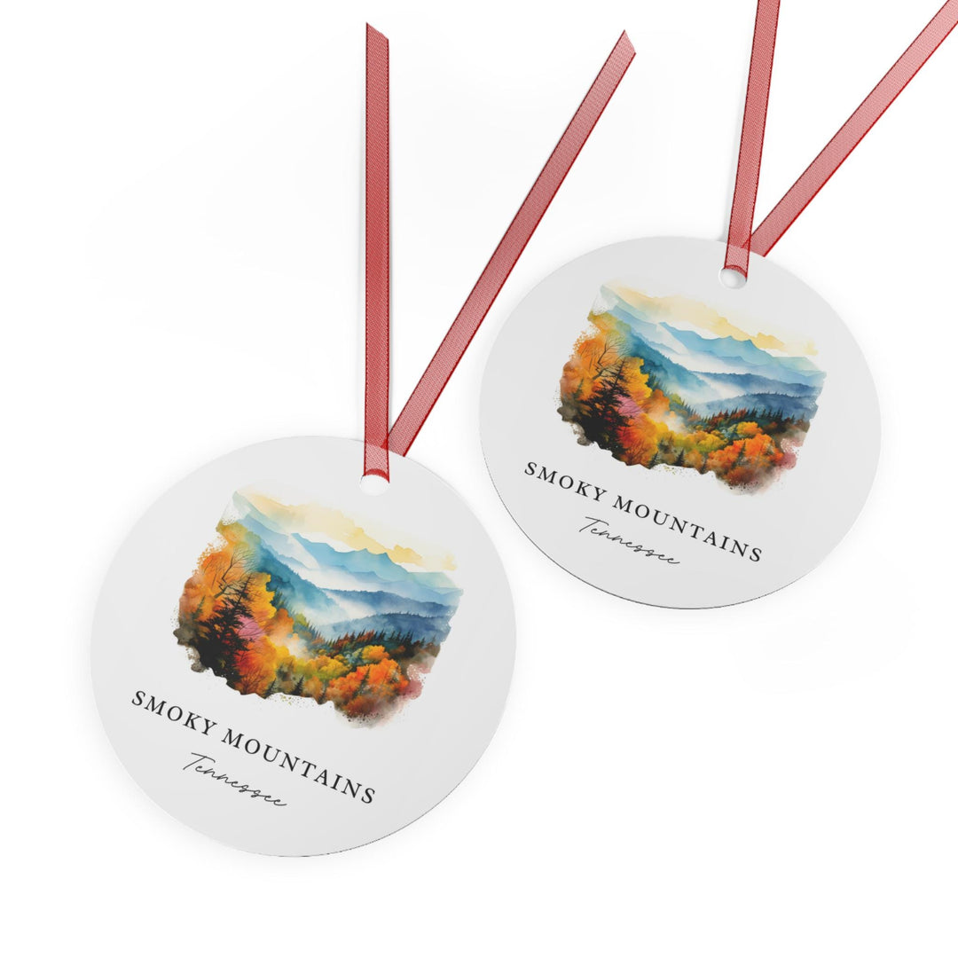 Smoky Mountains Ornament: Smoky Mountains Souvenir, Great Smokies Xmas Decor, and Authentic Smoky Mountains Gift