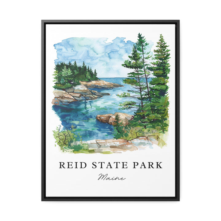 Reid State Park Art, Maine Print, Georgetown ME Wall Art, Reid State Park Gift, Travel Print, Travel Poster, Travel Gift, Housewarming Gift