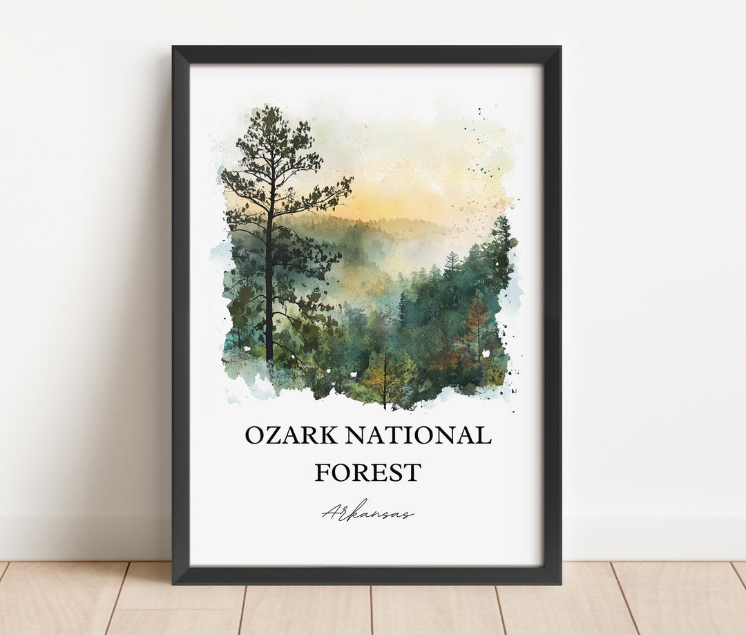 Ozarks Wall Art - Arkansas Print