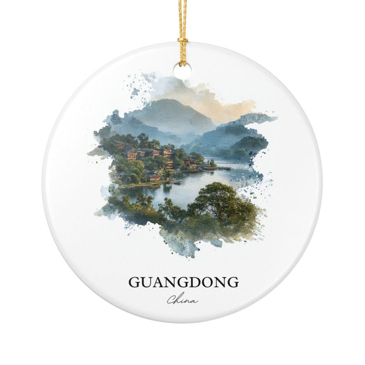 Guangdong China Ornament: Unique Guangdong Souvenir, China Xmas Decor, and Authentic China Gift