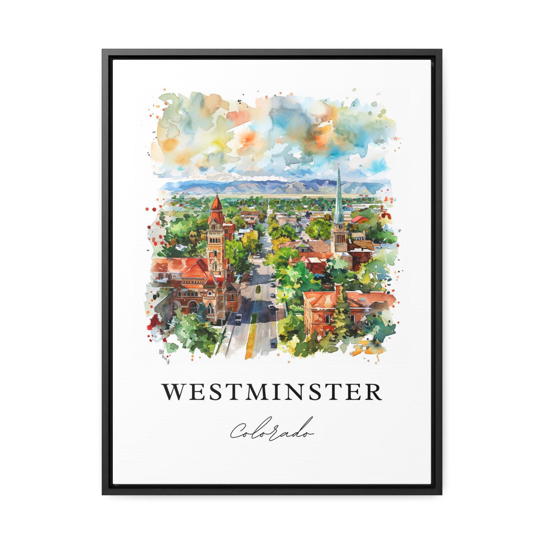 Westminster CO Art, Westminster Print, Westminster Watercolor Art, Jefferson County Gift,