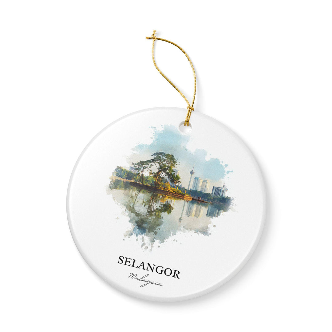 Selangor Ornament: Unique Selangor Malaysia Souvenir, Malaysia Xmas Decor, and Authentic Malaysia Gift