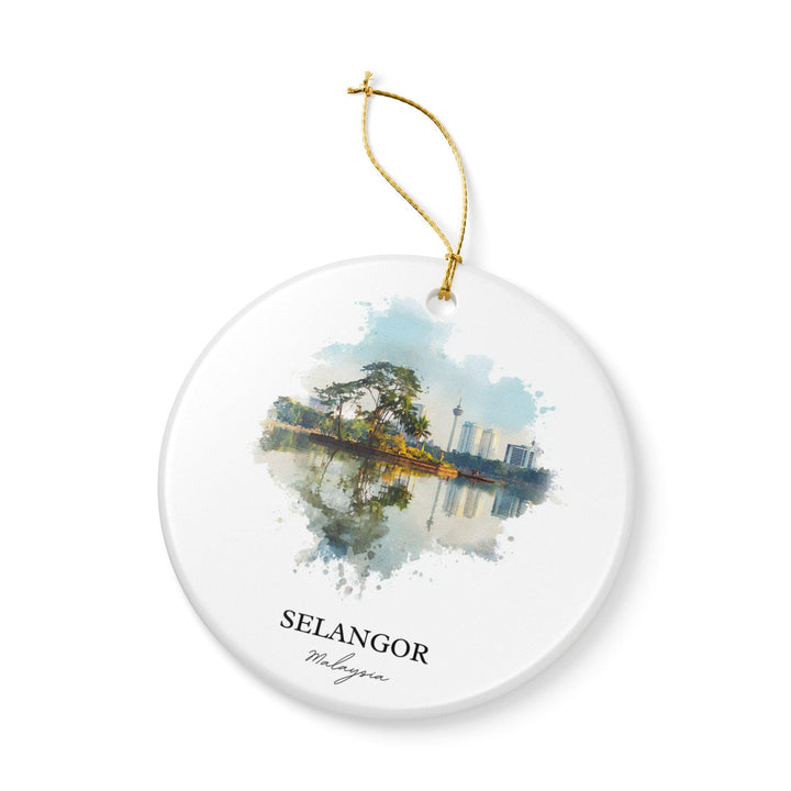 Selangor Ornament: Unique Selangor Malaysia Souvenir, Malaysia Xmas Decor, and Authentic Malaysia Gift