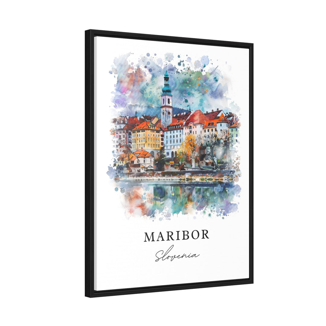 Maribor Wall Art, Slovenia Print, Maribor Wall Art, Maribor Gift, Slovenia Travel Print, Travel Poster, Travel Gift, Housewarming Gift