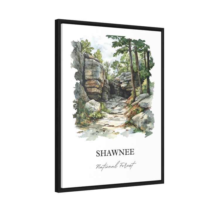Shawnee National Forest, Illinois – Watercolor Art Print