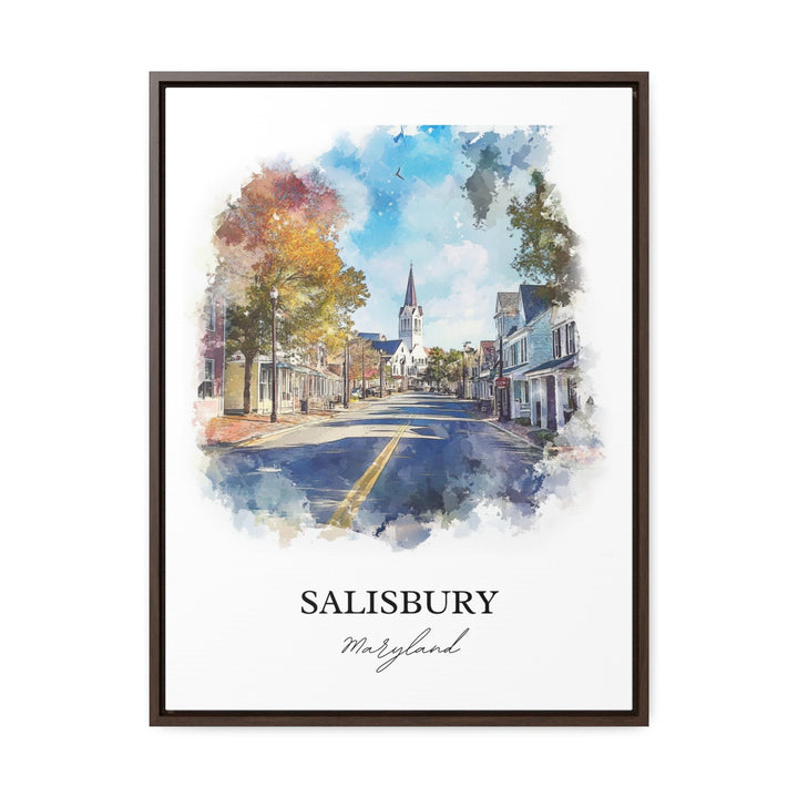 Salisbury MD Wall Art - Maryland Print