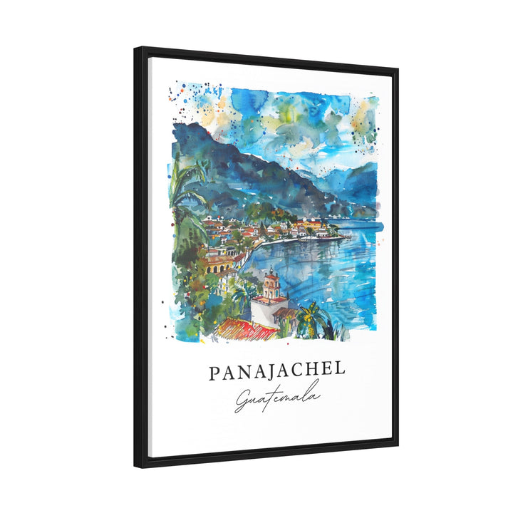 Panajchel Art Print, Panajchel Print, Guatemala Wall Art, Panajchel Gift, Travel Print, Travel Poster, Travel Gift, Housewarming Gift