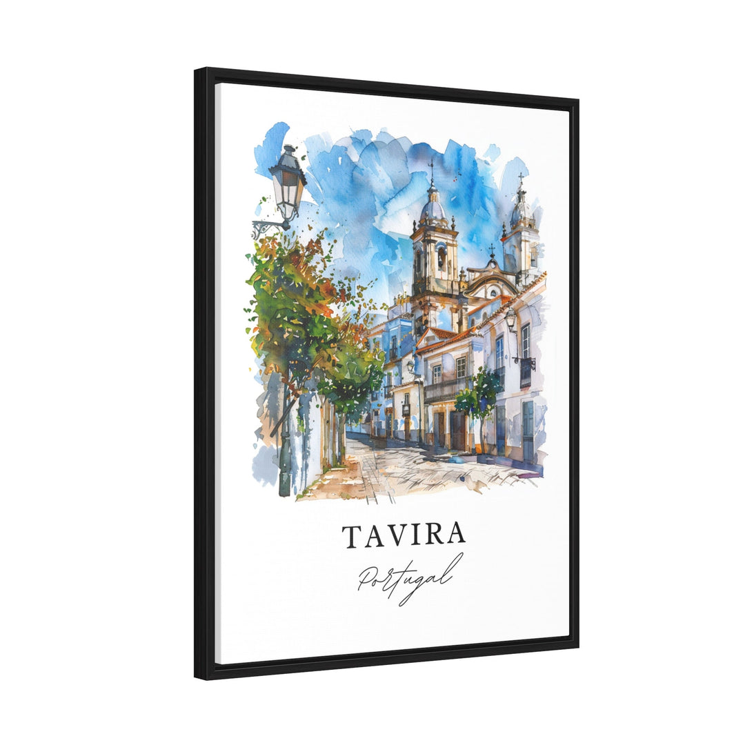 Tavira Portugal Wall Art, Portugal Print, Tavira Wall Art, Portugal Gift, Travel Print, Travel Poster, Travel Gift, Housewarming Gift