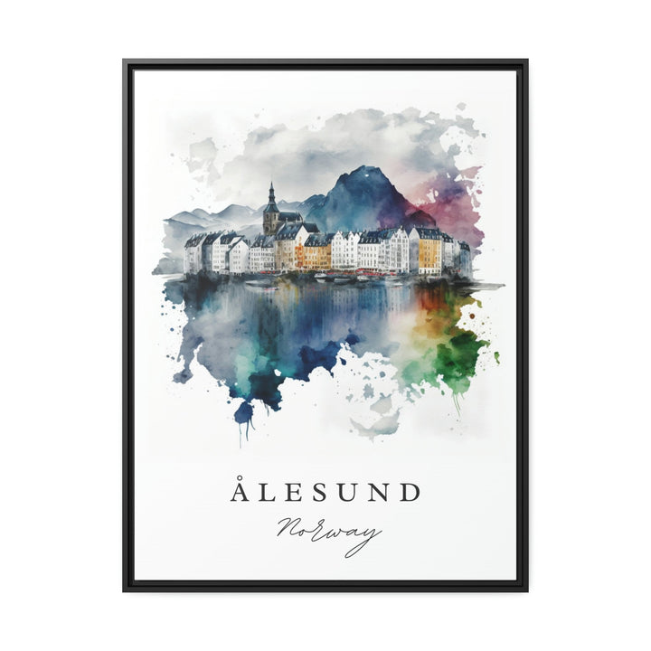 Alesund Wall Art - Norway Print