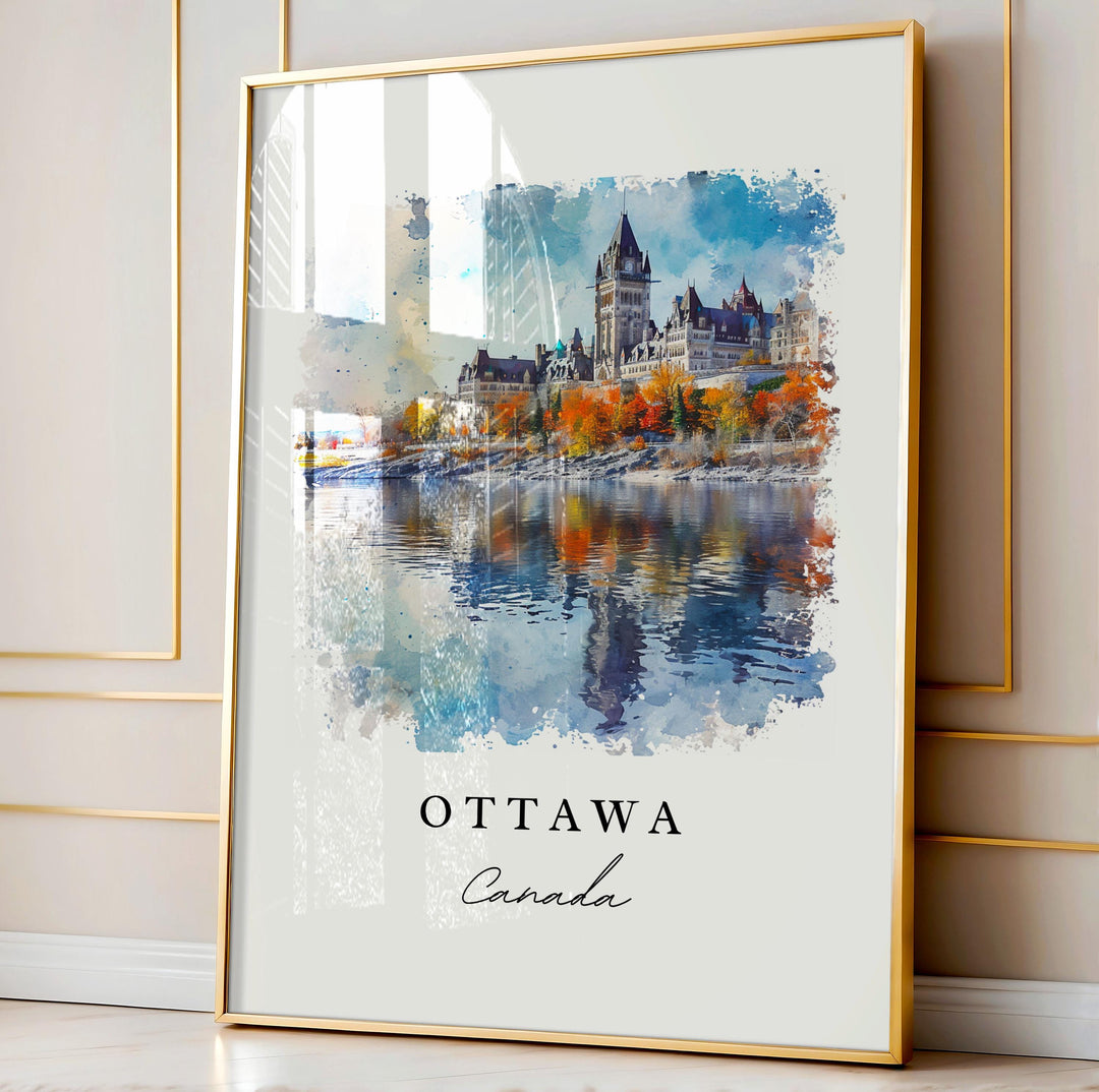 Ottawa Canada wall art - Canada, Ottawa print, Ottawa Wedding gift, Ottawa Birthday present, Custom Text, Perfect Gift