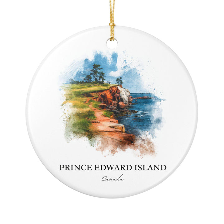 Prince Edward Island Ornament: Unique PEI Souvenir, PEI Xmas Decor, and Authentic Prince Edward Island Gift