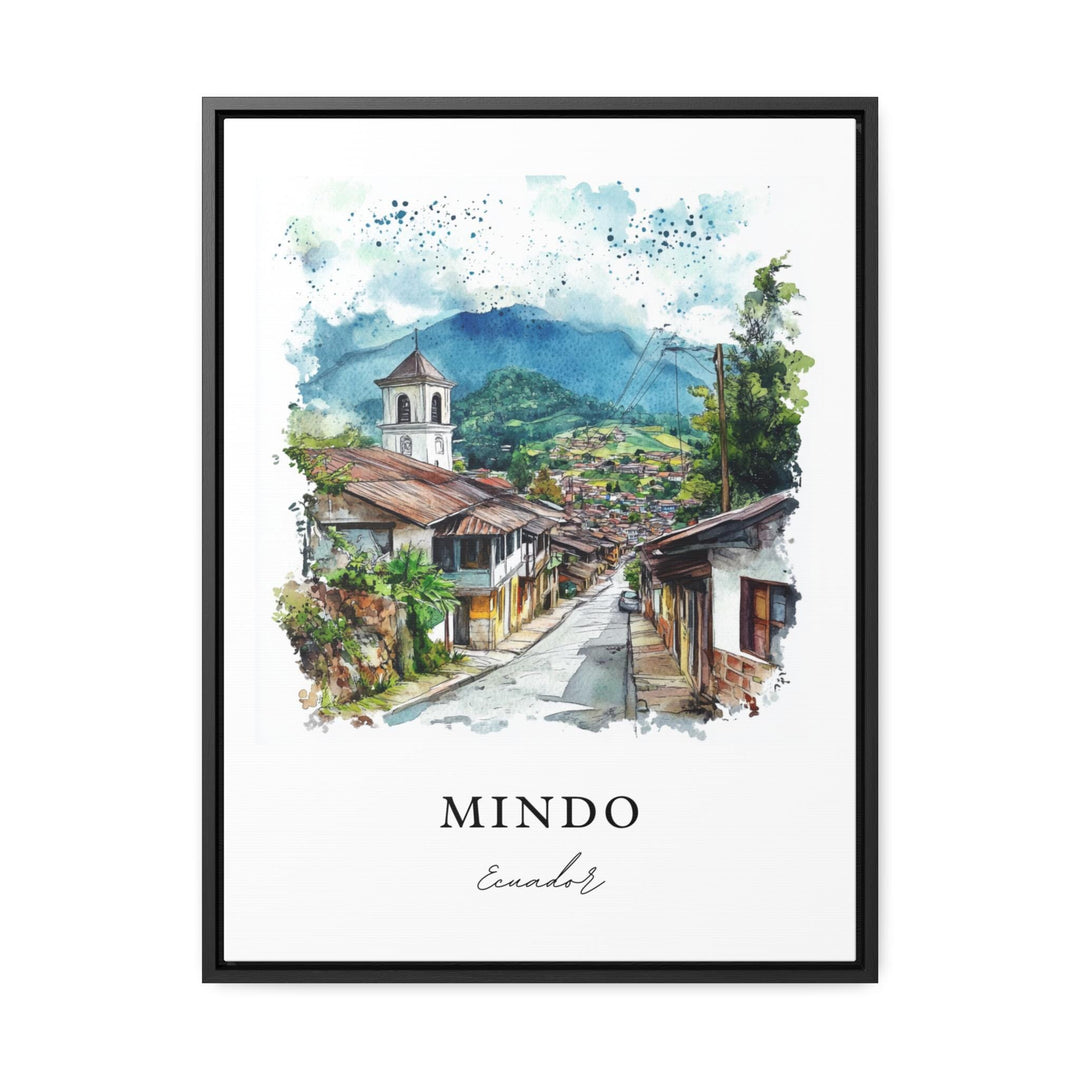 Mindo, Ecuador – Watercolor Art Print