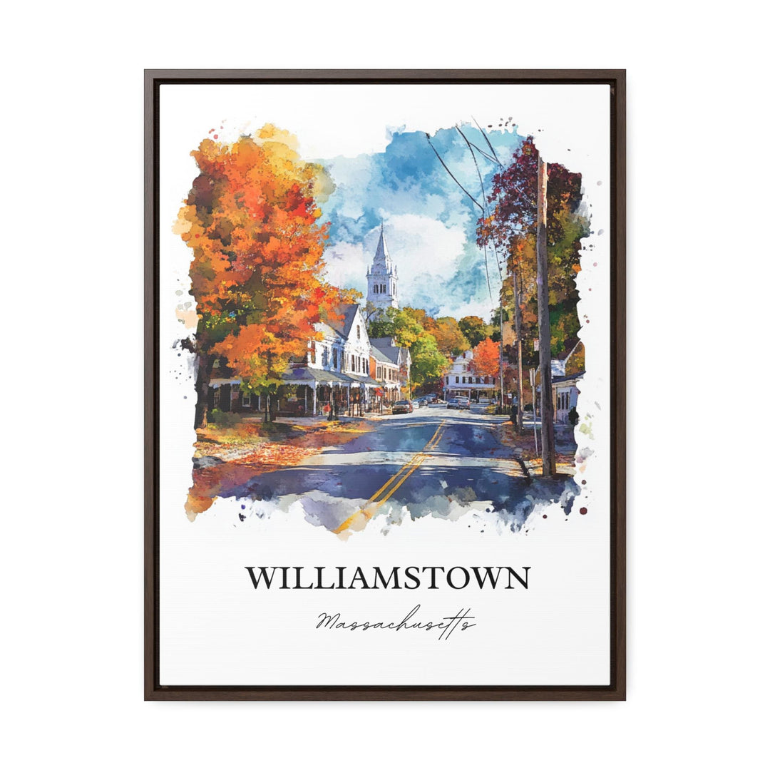 Williamstown Wall Art - Massachusetts Print