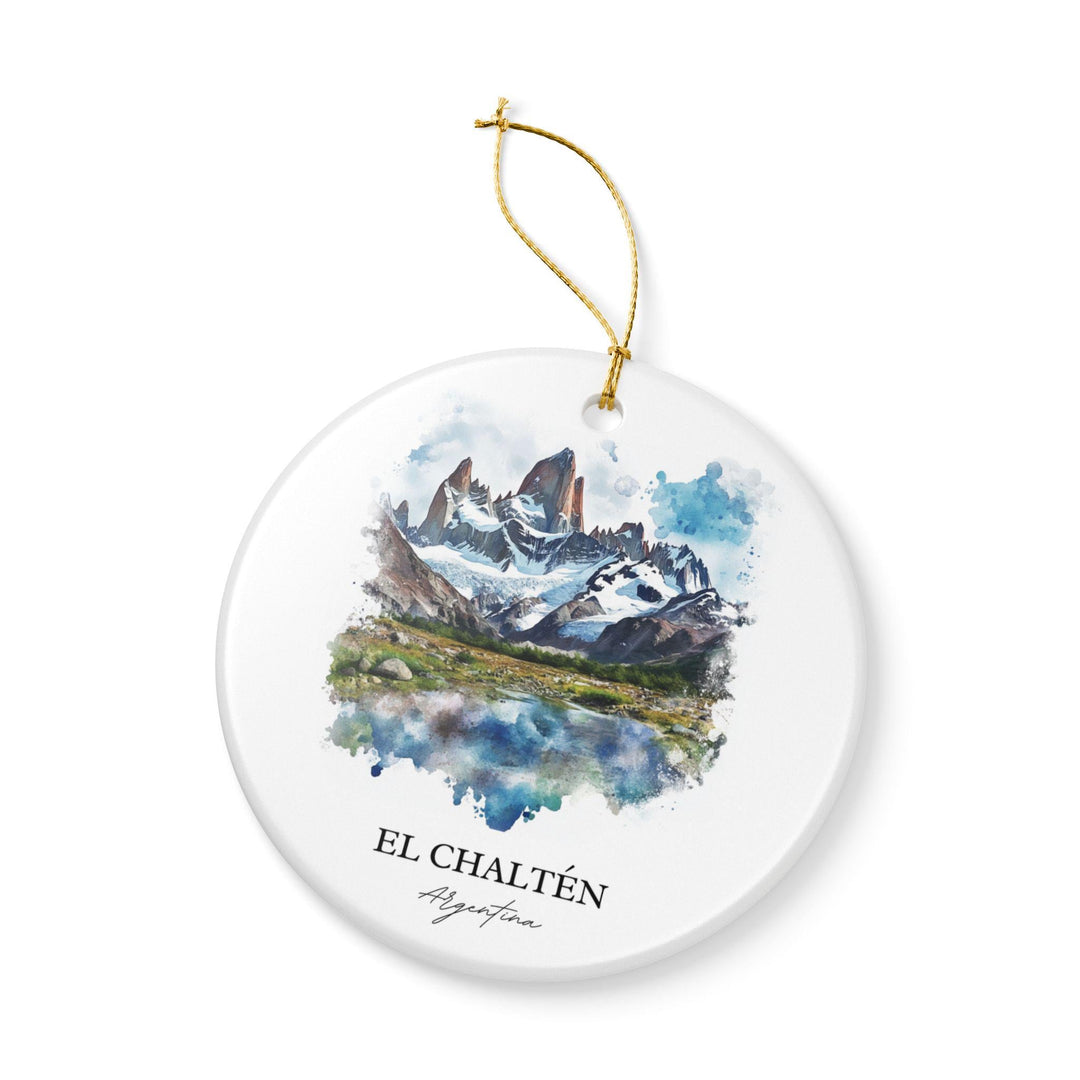 El Chalten Ornament: Unique El Chalten Argentina Souvenir, Argentina Xmas Decor, and Authentic Argentina Gift