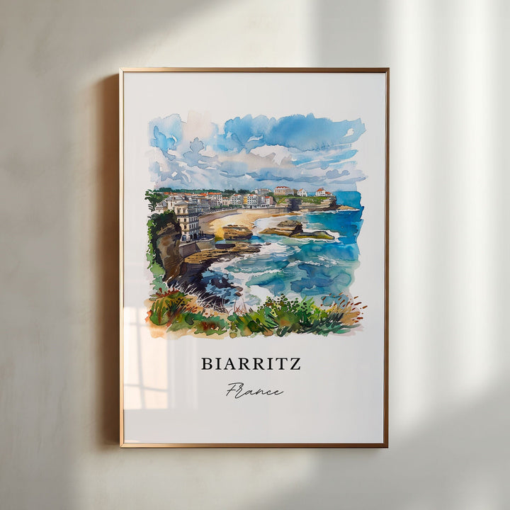 Biarritz France Wall Art - Biarritz Print