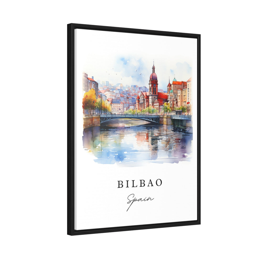 Bilbao Wall Art - Spain Print