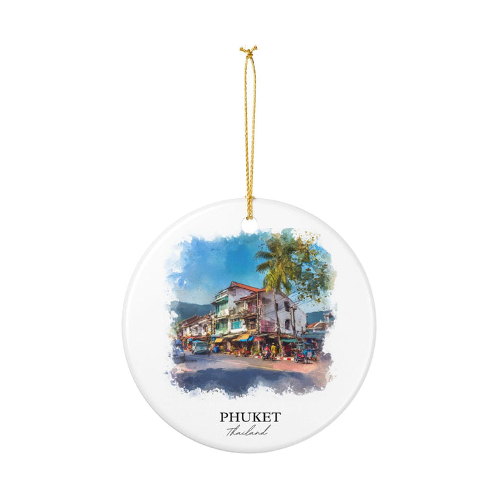 Phuket Ornament: Unique Phuket Thailand Souvenir, Thailand Xmas Decor, and Authentic Phuket Thailand Gift