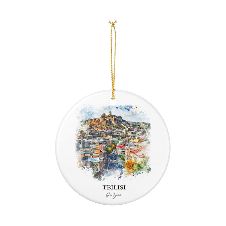 Tbilisi Ornament: Unique Tbilisi Georgia Souvenir, Tbilisi Xmas Decor, and Authentic Tbilisi Georgia Gift