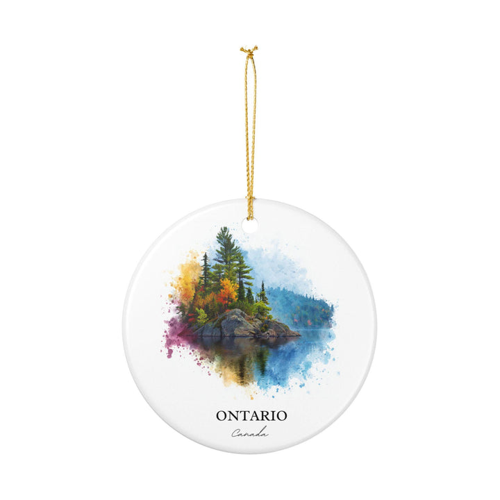 Ontario Ornament: Unique Ontario Souvenir, Ontario Xmas Decor, and Authentic Ontario Canada Gift