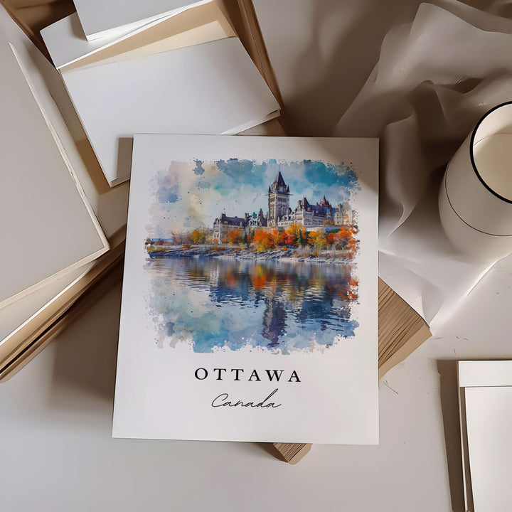 Ottawa Canada wall art - Canada, Ottawa print, Ottawa Wedding gift, Ottawa Birthday present, Custom Text, Perfect Gift