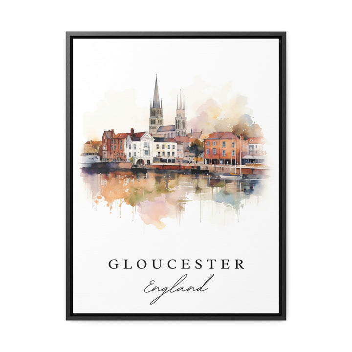 Gloucester England walll art - England, Gloucester poster, Gloucester Wedding gift, Birthday present, Custom Text, Personalized Gift