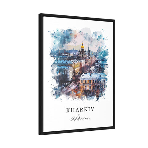 Kharkiv Art Print, Kharkiv Print, Ukraine Wall Art, Kharkiv Ukraine Gift, Travel Print, Travel Poster, Travel Gift, Housewarming Gift