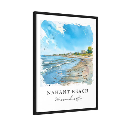 Nahant Beach Art, Nahant Print, Massachussets Wall Art, Cape Cod Gift, Travel Print, Travel Poster, Travel Gift, Housewarming Gift
