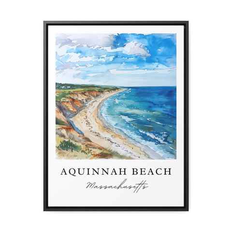 Aquinnah Beach Art, Martha's Vineyard Print, Massachussets Wall Art, Marthas Vineyard Gift, Travel Print, Travel Gift, Housewarming Gift