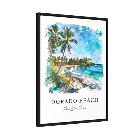 Dorado Beach PR Art, Puerto Rico Print, Dorado Wall Art, Puerto Rico Gift, Travel Print, Travel Poster, Travel Gift, Housewarming Gift
