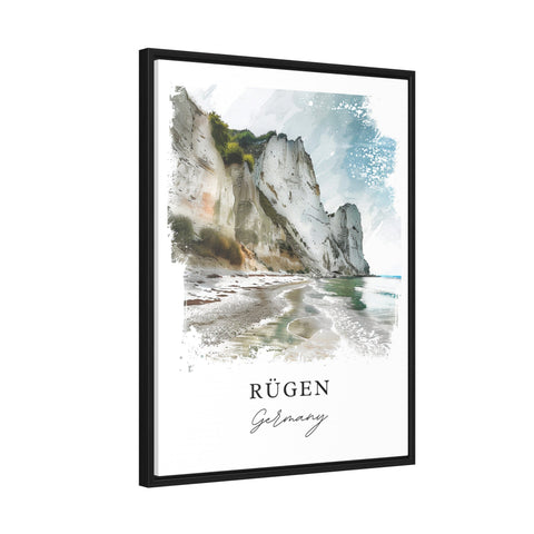 Rugen Art Print, Rugen Island Print, Germany Wall Art, Germany Gift, Travel Print, Travel Poster, Travel Gift, Housewarming Gift