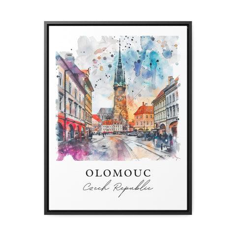 Olomouc Art Print, Czech Republic Print, Olomouc Wall Art, Moravia Gift, Travel Print, Travel Poster, Travel Gift, Housewarming Gift