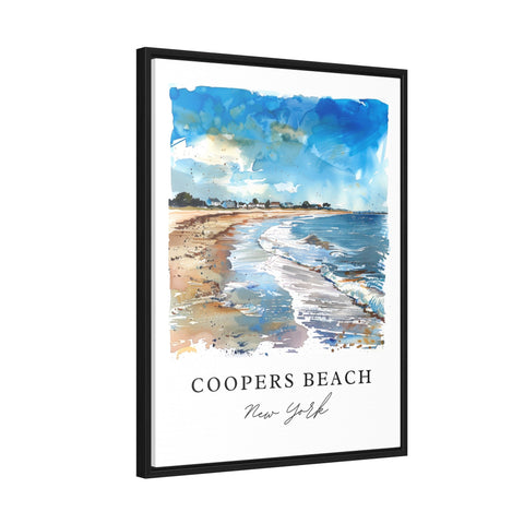 Coopers Beach Art, Southampton Print, Coopers Beach Wall Art, NY Beach Gift, Travel Print, Travel Poster, Travel Gift, Housewarming Gift