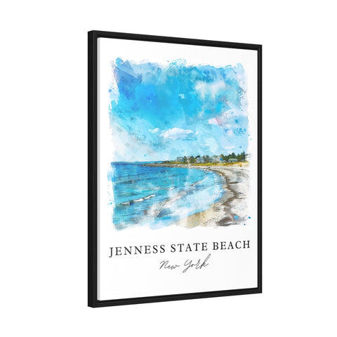 Jenness State Park Beach Art, Jenness Beach, New Hampshire Wall Art, NH Gift, Travel Print, Travel Poster, Travel Gift, Housewarming Gift