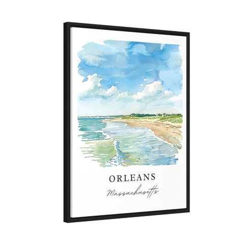 Orleans Massachusetts Art, Orleans Beach Print, MA Beach Art, Orleans MA Gift, Travel Print, Travel Poster, Travel Gift, Housewarming Gift
