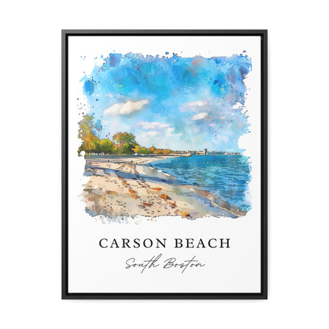 Carson Beach Boston Art, South Boston Print, Carson Beach Wall Art, Boston Gift, Travel Print, Travel Poster, Travel Gift, Housewarming Gift