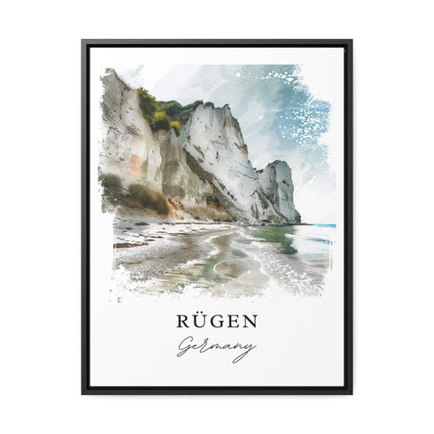 Rugen Art Print, Rugen Island Print, Germany Wall Art, Germany Gift, Travel Print, Travel Poster, Travel Gift, Housewarming Gift