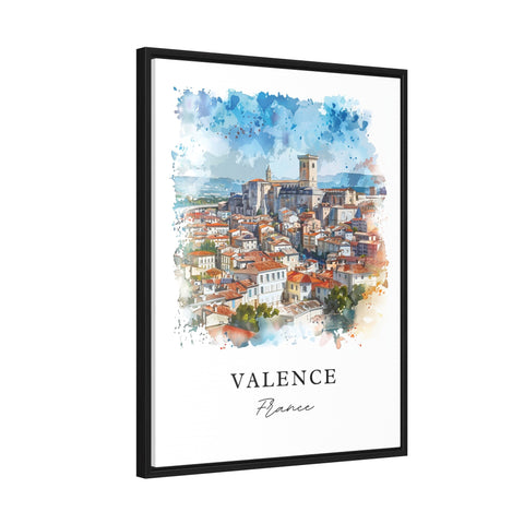 Valence Art Print, France Print, Valence Wall Art, Valence France Gift, Travel Print, Travel Poster, Travel Gift, Housewarming Gift