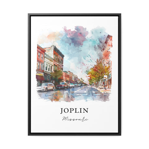 Joplin MO Wall Art, Joplin Missouri Print, Joplin Watercolor, Joplin Missouri Gift, Travel Print, Travel Poster, Housewarming Gift
